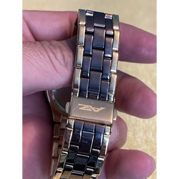 A II Z V0V731N Women's Copper Tone Crystal Embellished Watch (needs Battery) - Picture 5 of 11